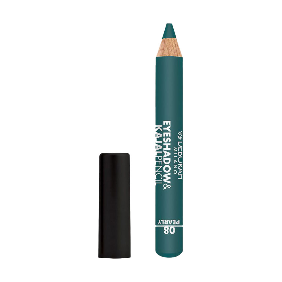 Тіні-олівець для повік Deborah Milano Eyeshadow &amp; Kajal Pencil 08 Teal Green Pearly, 2 г